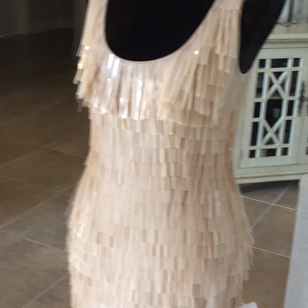 ASOS embellished back zip dress, sleeveless, size 4, NWT - Picture 3 of 11